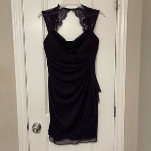 Never Worn Beautiful Scarlett Plum Dress-Size 12